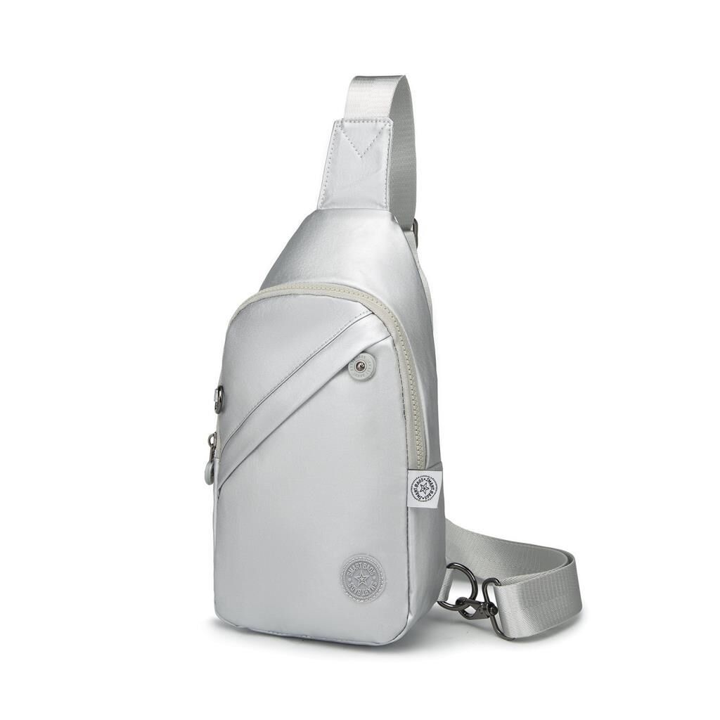 Metalik Kumaş Smart Bags Bodybag Postacı Çantası Kadın 1239