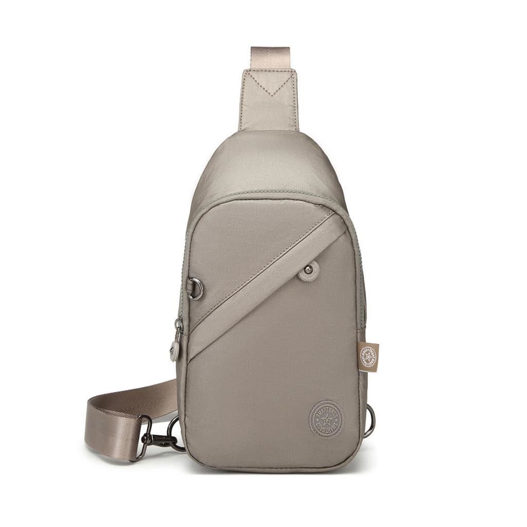 Metalik Kumaş Smart Bags Bodybag Postacı Çantası Kadın 1239