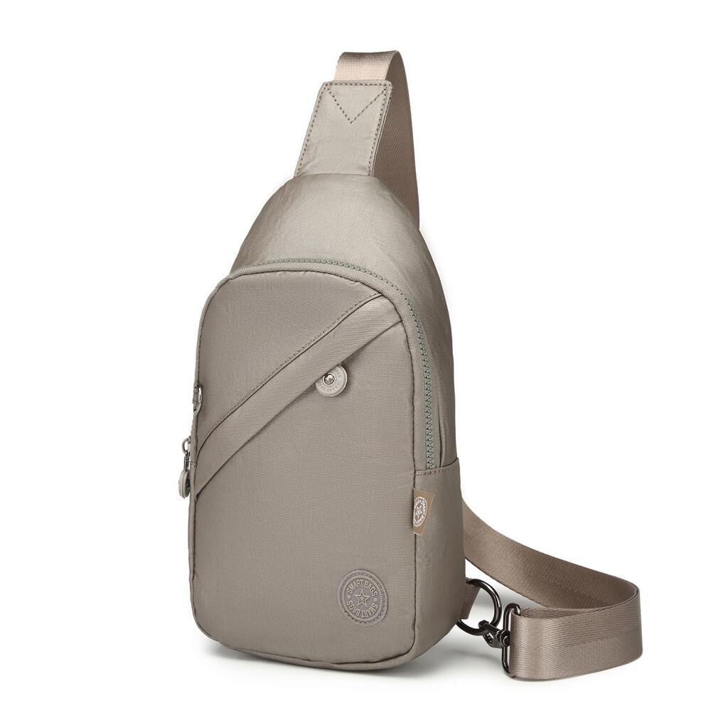 Metalik Kumaş Smart Bags Bodybag Postacı Çantası Kadın 1239 Bakır