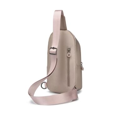 Metalik Kumaş Smart Bags Bodybag Postacı Çantası Kadın 1239 Rose
