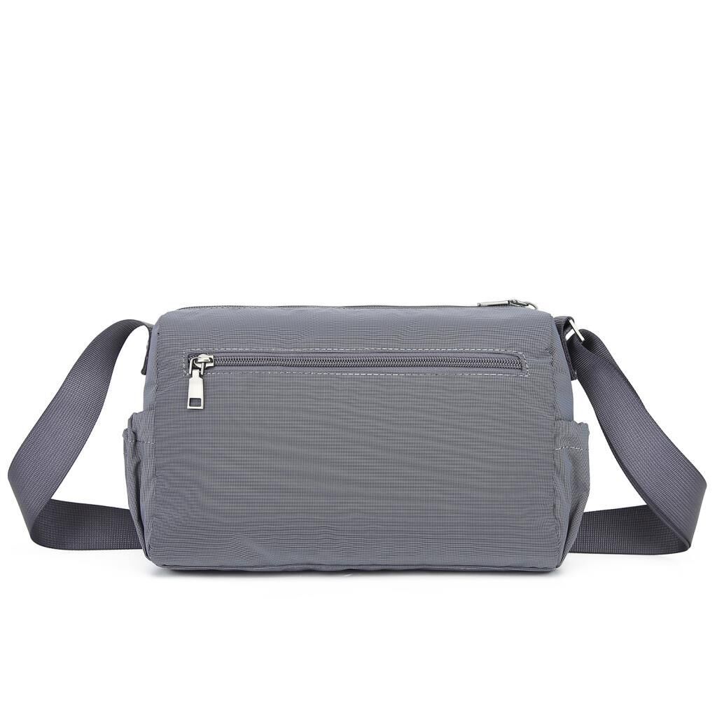 Exclusive Serisi Uniseks Postacı Çantası Smart Bags 8701 Gri