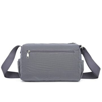 Exclusive Serisi Uniseks Postacı Çantası Smart Bags 8701 Gri