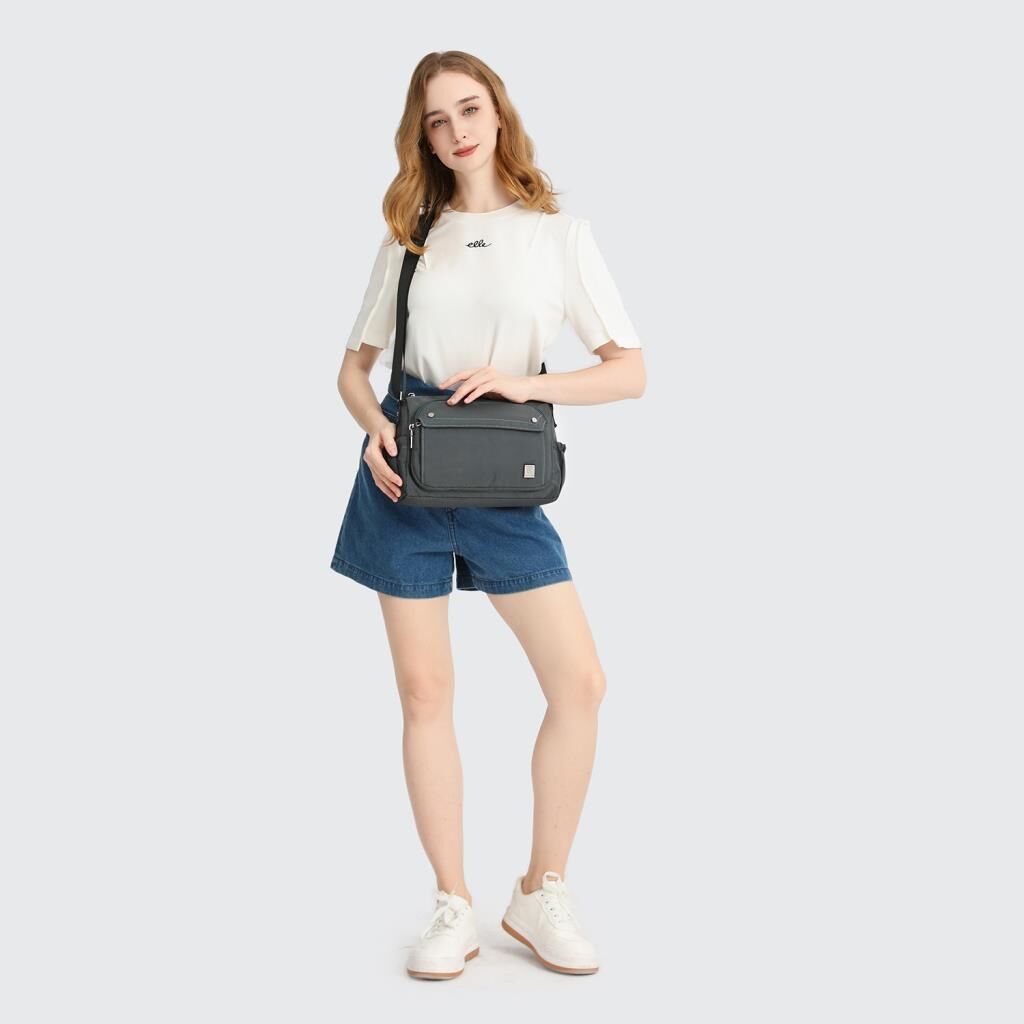 Exclusive Serisi Uniseks Postacı Çantası Smart Bags 8701 Kiremit