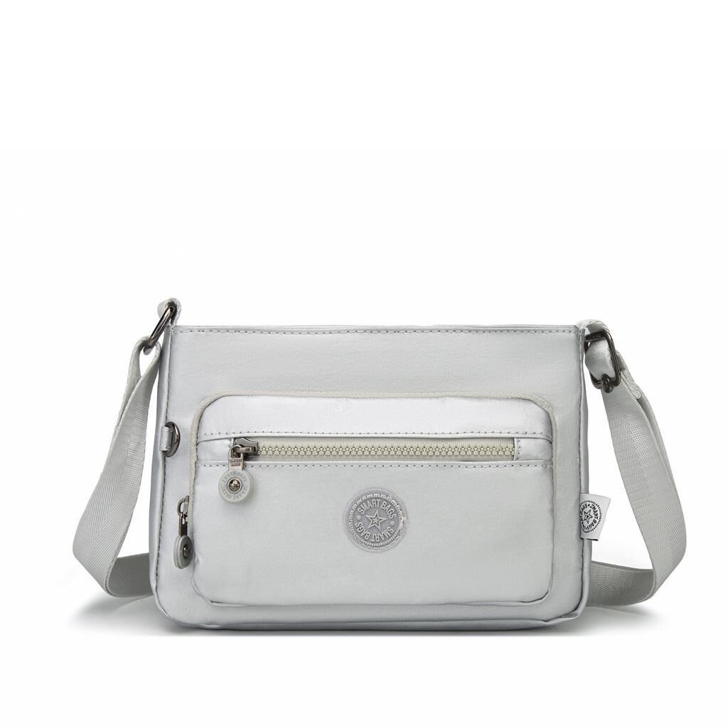 Metalik Kumaş Kadın Postacı Çantası Smart Bags 3270