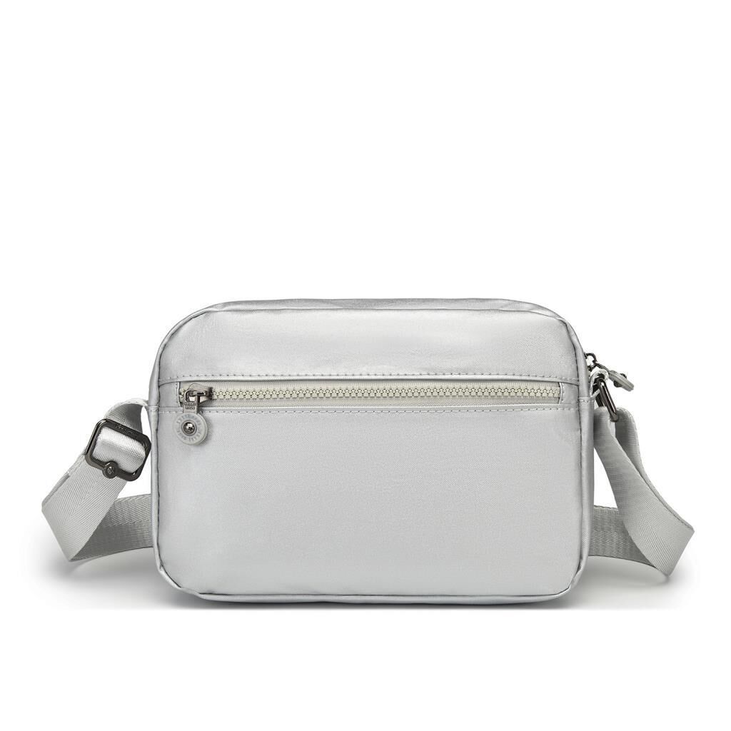 Metalik Kumaş Kadın Postacı Çantası Smart Bags 3166 Siyah