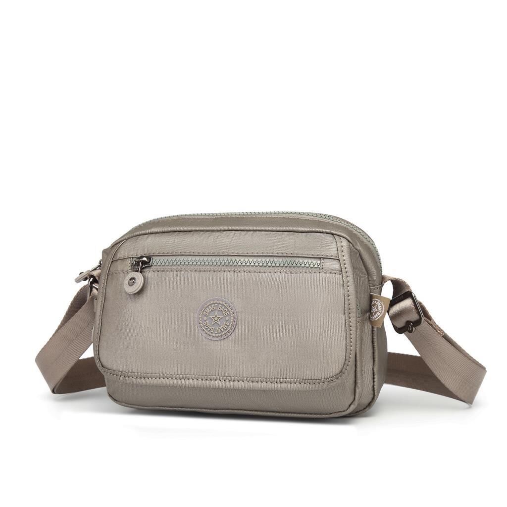 Metalik Kumaş Kadın Postacı Çantası Smart Bags 3166 Rose