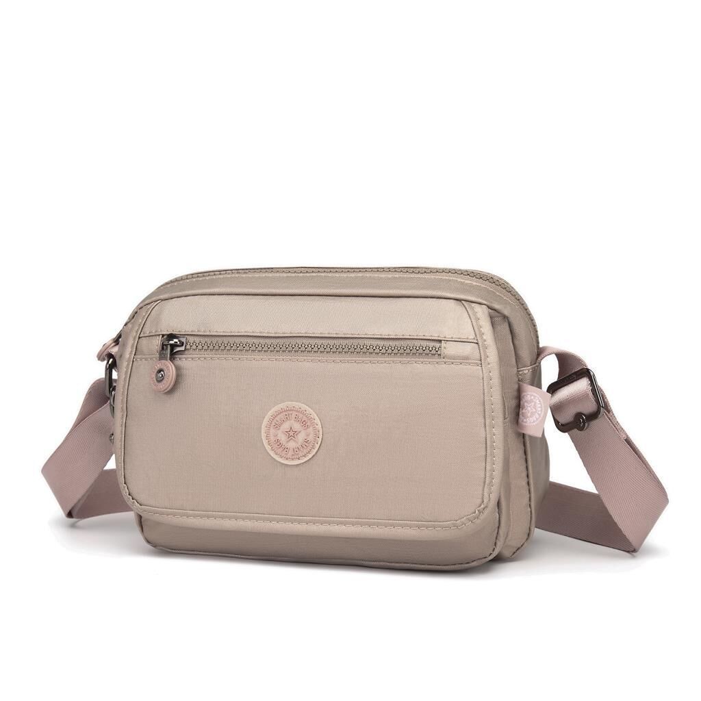 Metalik Kumaş Kadın Postacı Çantası Smart Bags 3166 Rose
