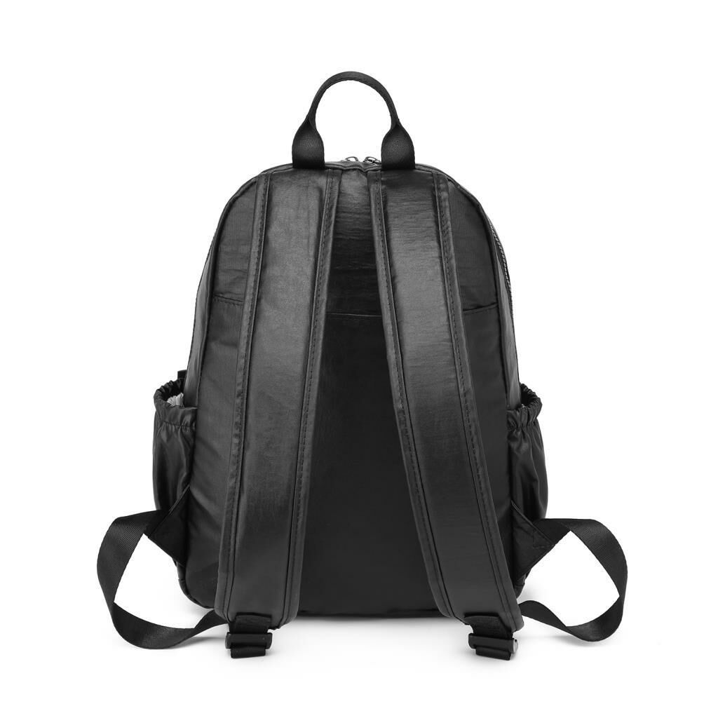 Metalik Kumaş Orta Boy Kadın Sırt Çantası Smart Bags 1187 Bakır