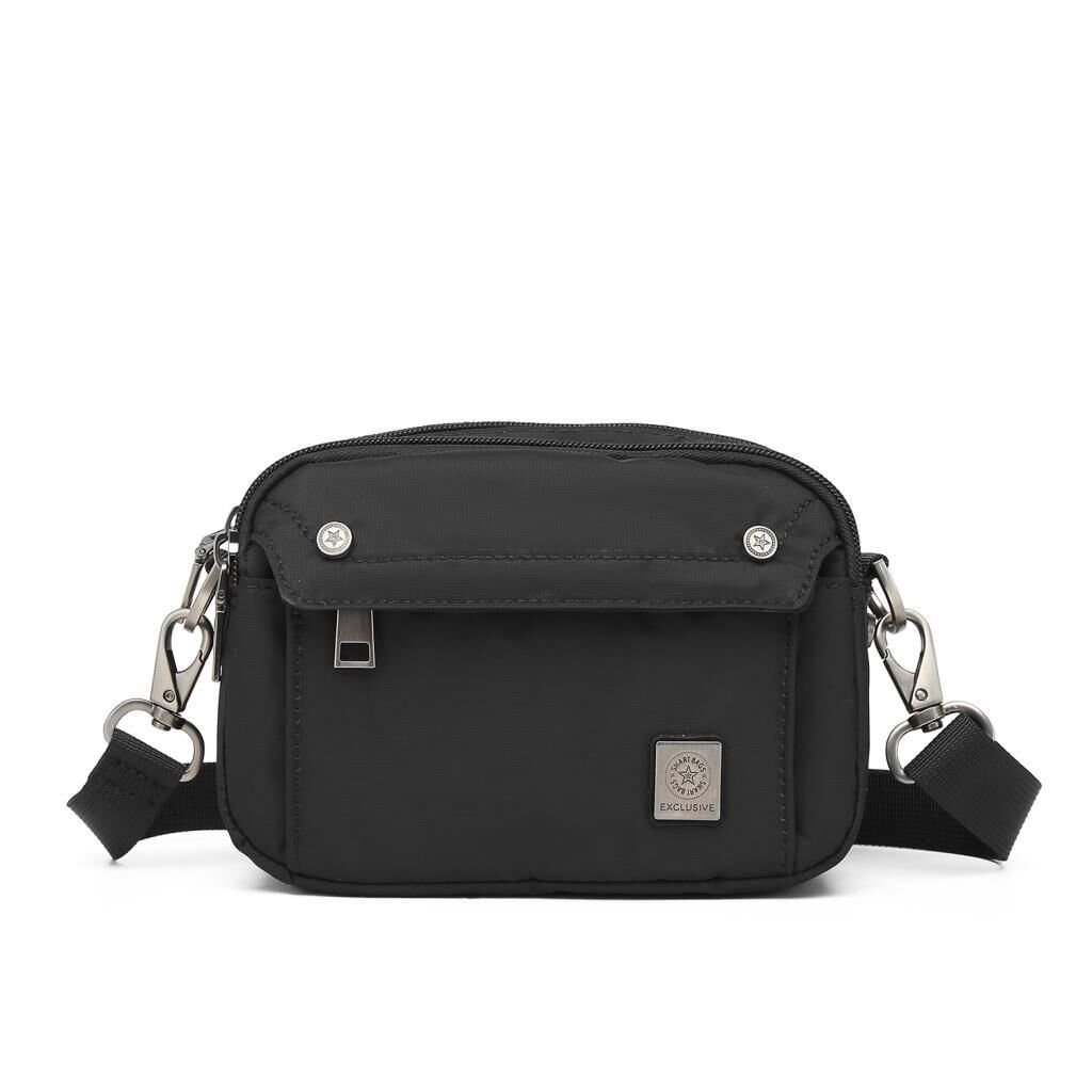 Exclusive Serisi Uniseks Postacı Çantası Smart Bags 8708 Siyah
