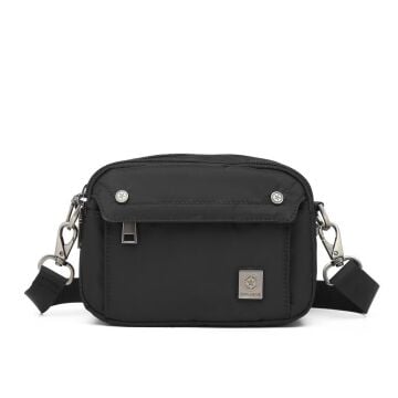 Exclusive Serisi Uniseks Postacı Çantası Smart Bags 8708 Siyah