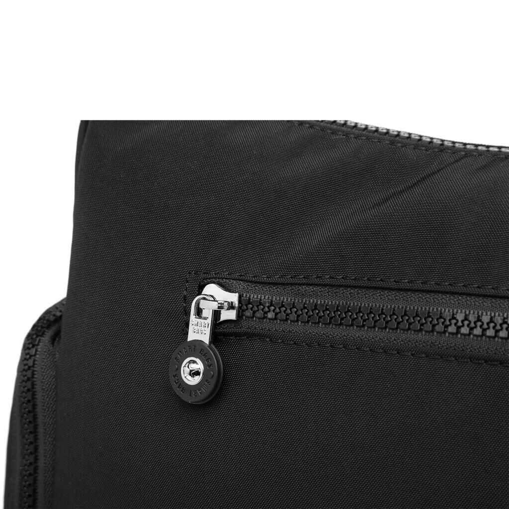 1115 Krinkıl Kumaş Bayan Omuz Çantası Smart Bags Siyah