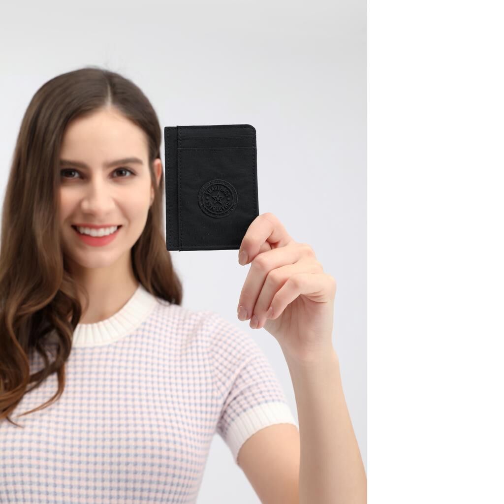 Smart Bags Kredi Kartı Cüzdanı Kartlık Uniseks Kumaş 3185 Açık Kahve