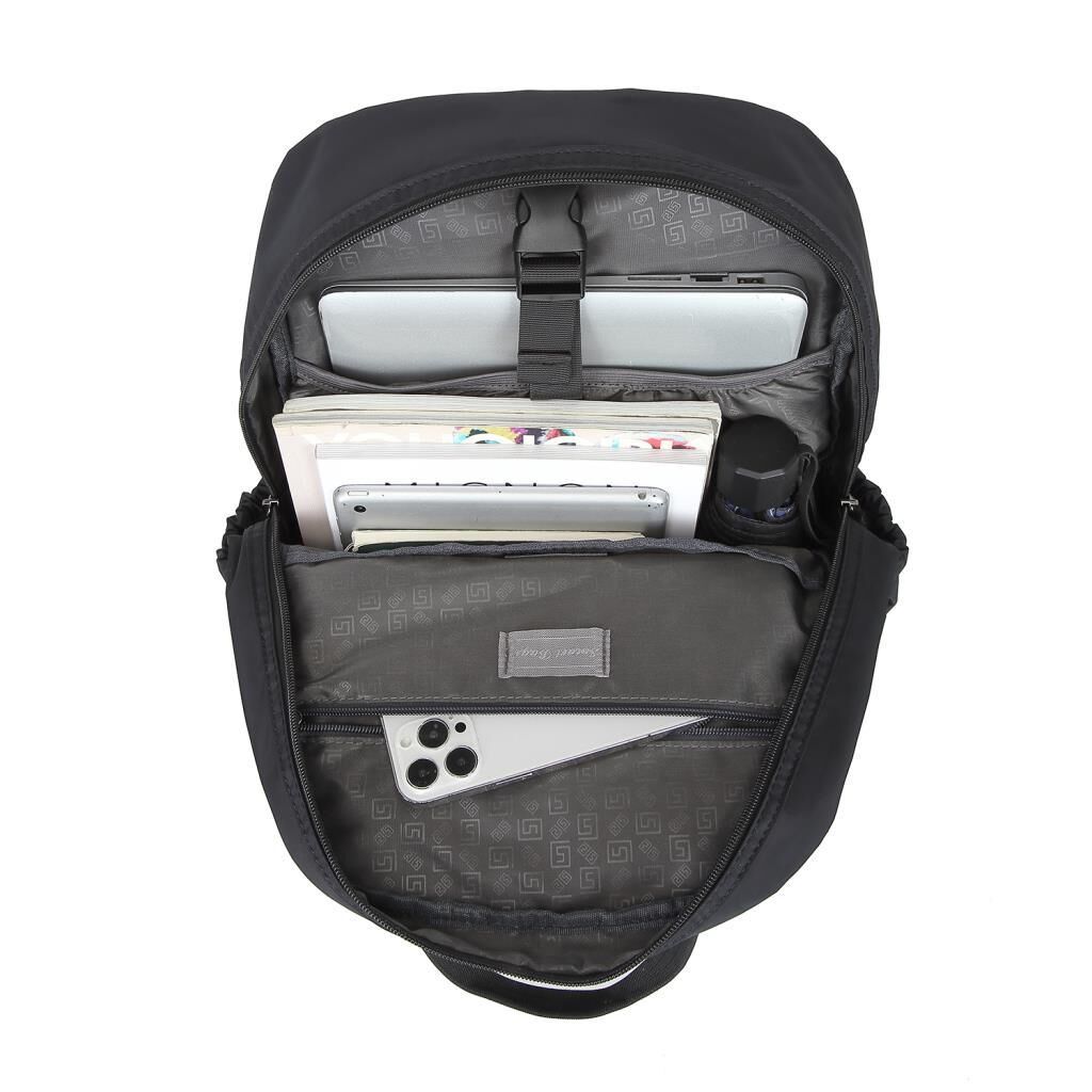 Exclusive Serisi Uniseks Sırt Çantası Smart Bags 8710 Siyah