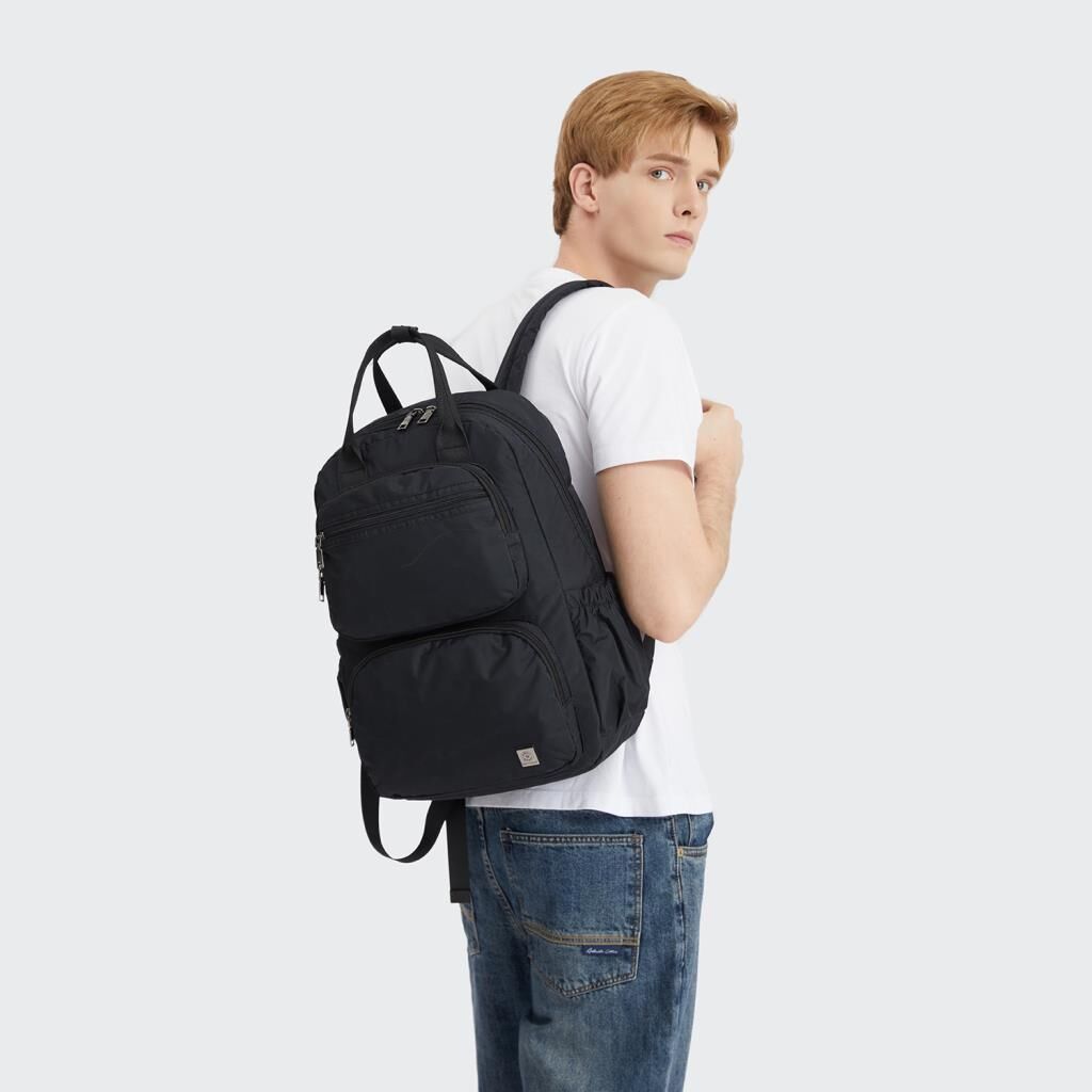 Exclusive Serisi Uniseks Sırt Çantası Smart Bags 8710 Gri
