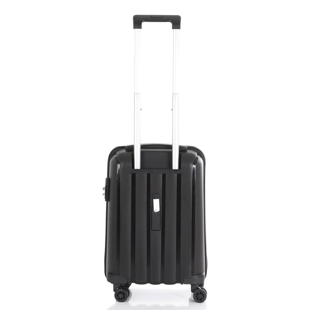 MÇS 3lü Set Kırılmaz Silikon Seyahat Valizi Bavulu V305 Siyah