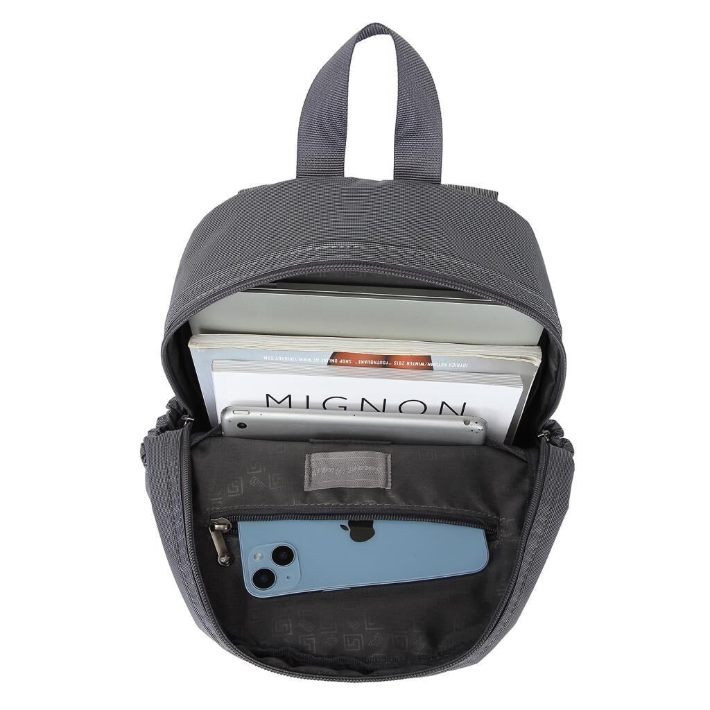 Exclusive Serisi Uniseks Sırt Çantası Smart Bags 8711 Gri