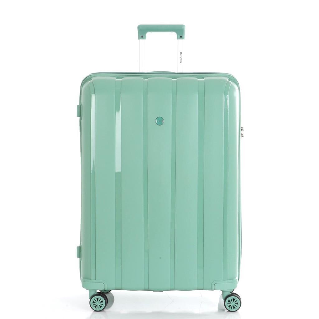 MÇS 3lü Set Kırılmaz Silikon Seyahat Valizi Bavulu V305 Su Yeşili