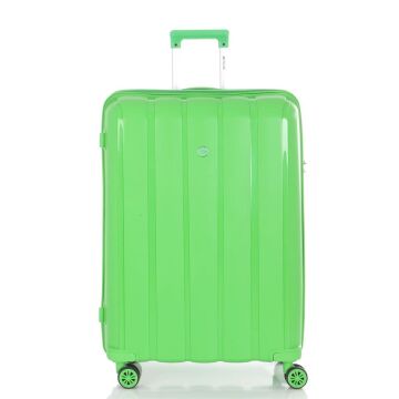 MÇS 3lü Set Kırılmaz Silikon Seyahat Valizi Bavulu V305 Fıstık Yeşil