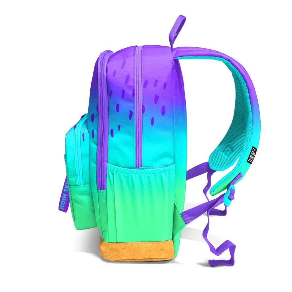 Coral High Mor Lila Renk Büyük Boy Okul Sırt Çantası 23637