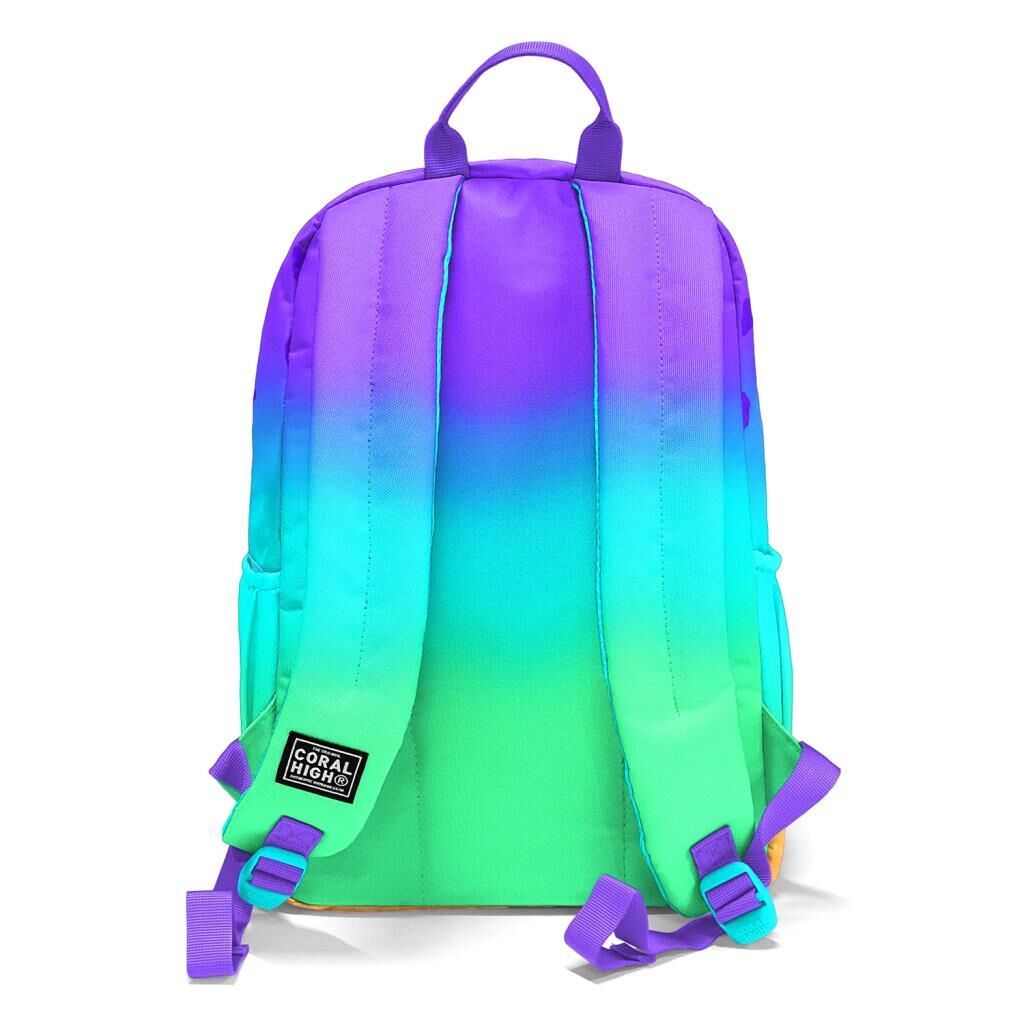 Coral High Mor Lila Renk Büyük Boy Okul Sırt Çantası 23637