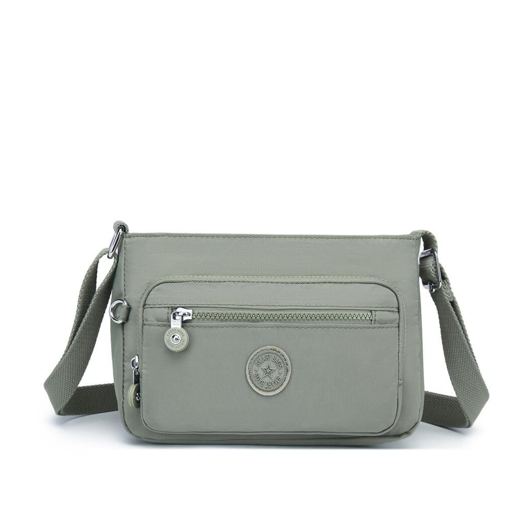 Krinkıl Kumaş Kadın Postacı Çantası Smart Bags 3270