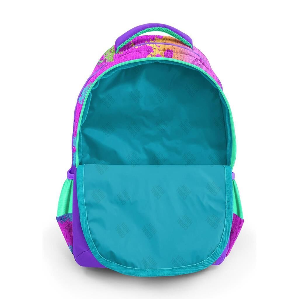 Coral High Pembe Köpek Desenli Büyük Boy Okul Sırt Çantası 23649