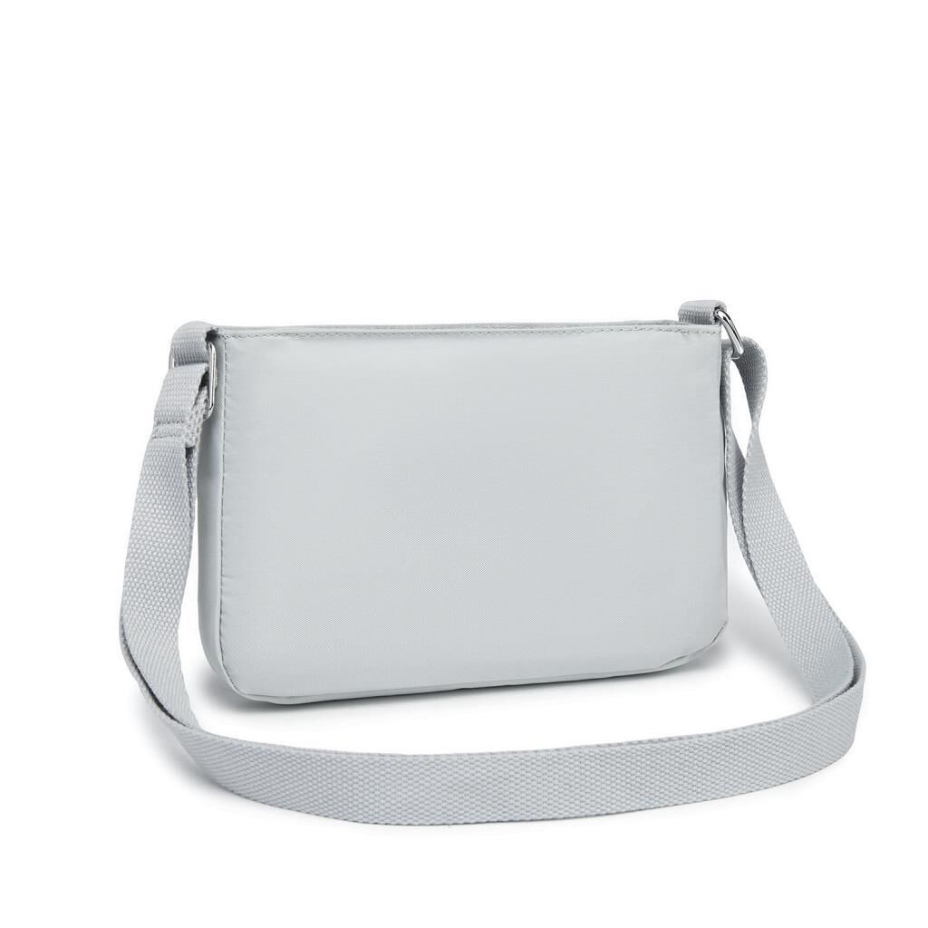 Krinkıl Kumaş Kadın Postacı Çantası Smart Bags 3270 11 A.Gri