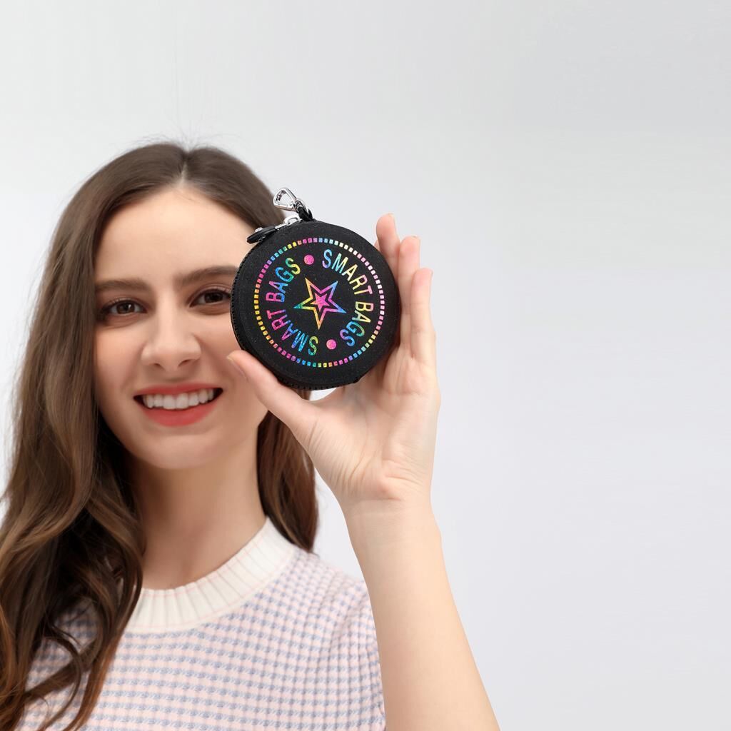 Smart Bags Bozuk Paralık Cüzdanı Krinkıl Kumaş 3178 J.Mavi