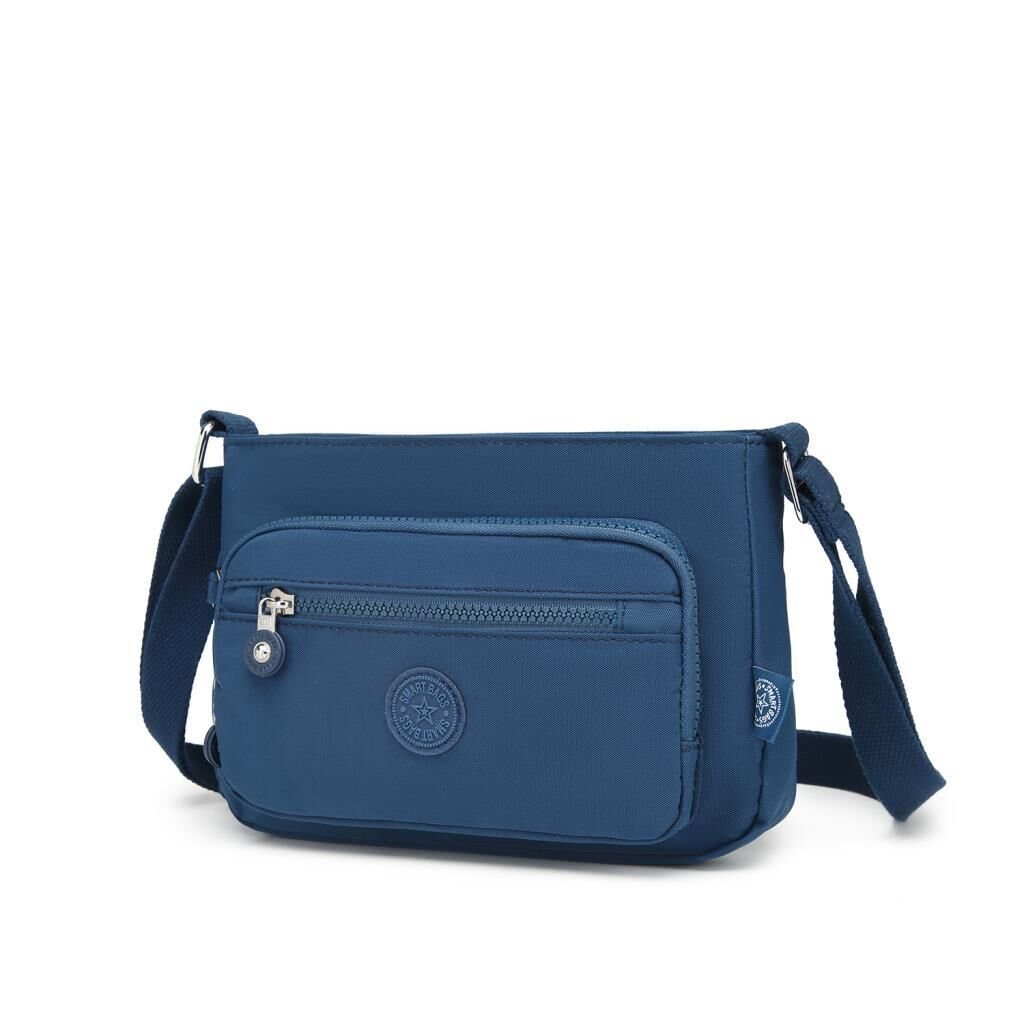 Krinkıl Kumaş Kadın Postacı Çantası Smart Bags 3270 Laci