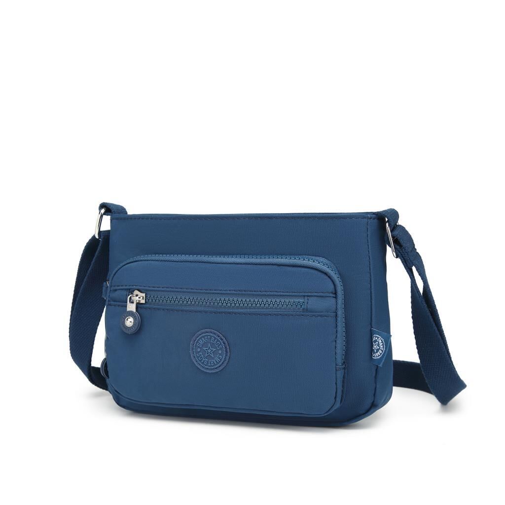 Krinkıl Kumaş Kadın Postacı Çantası Smart Bags 3270 Laci