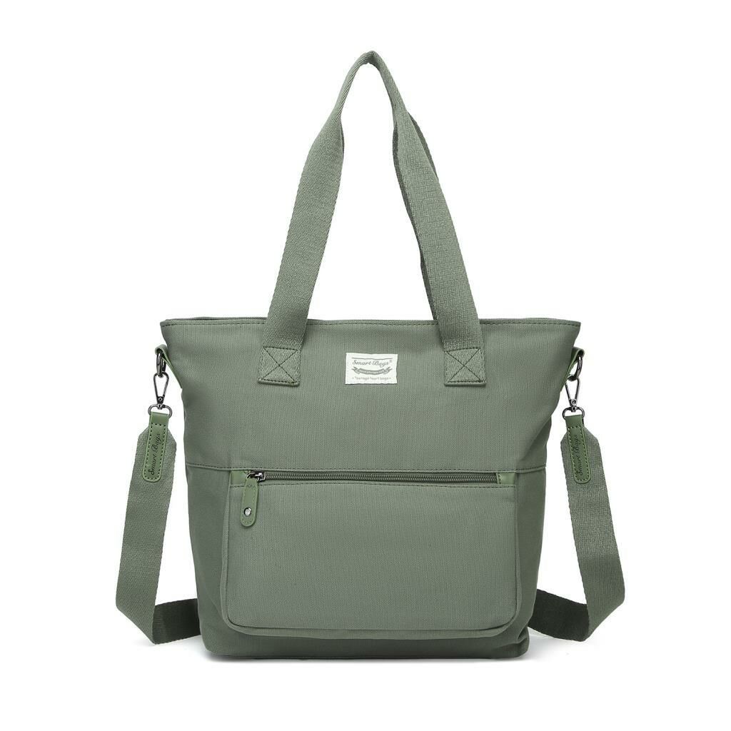 Smart Bags Exclusive Kanvas Kumaş Kadın Omuz Çantası 1308