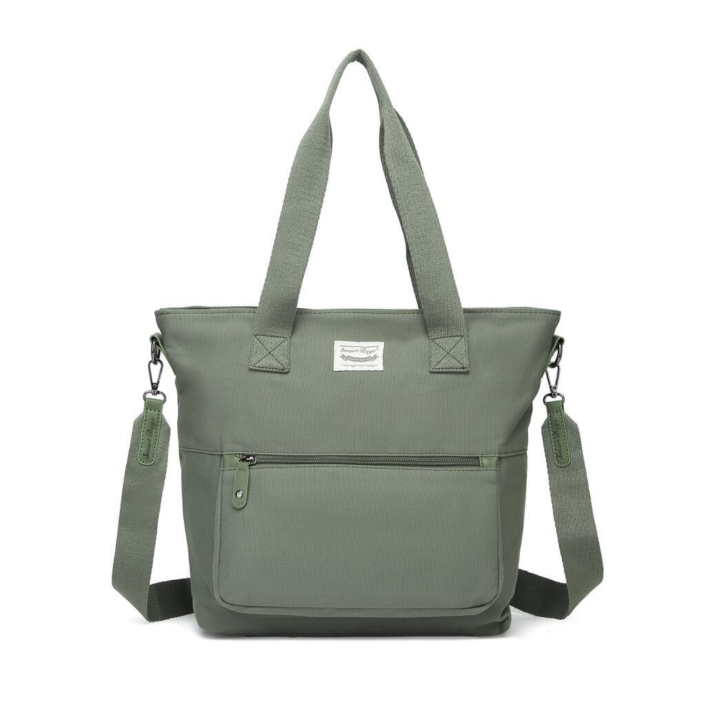 Smart Bags Exclusive Kanvas Kumaş Kadın Omuz Çantası 1308