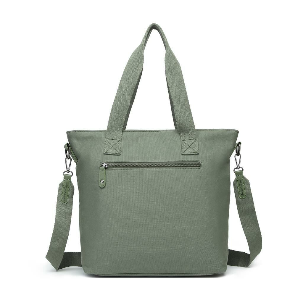 Smart Bags Exclusive Kanvas Kumaş Kadın Omuz Çantası 1308