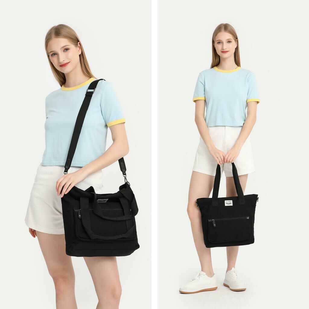 Smart Bags Exclusive Kanvas Kumaş Kadın Omuz Çantası 1308