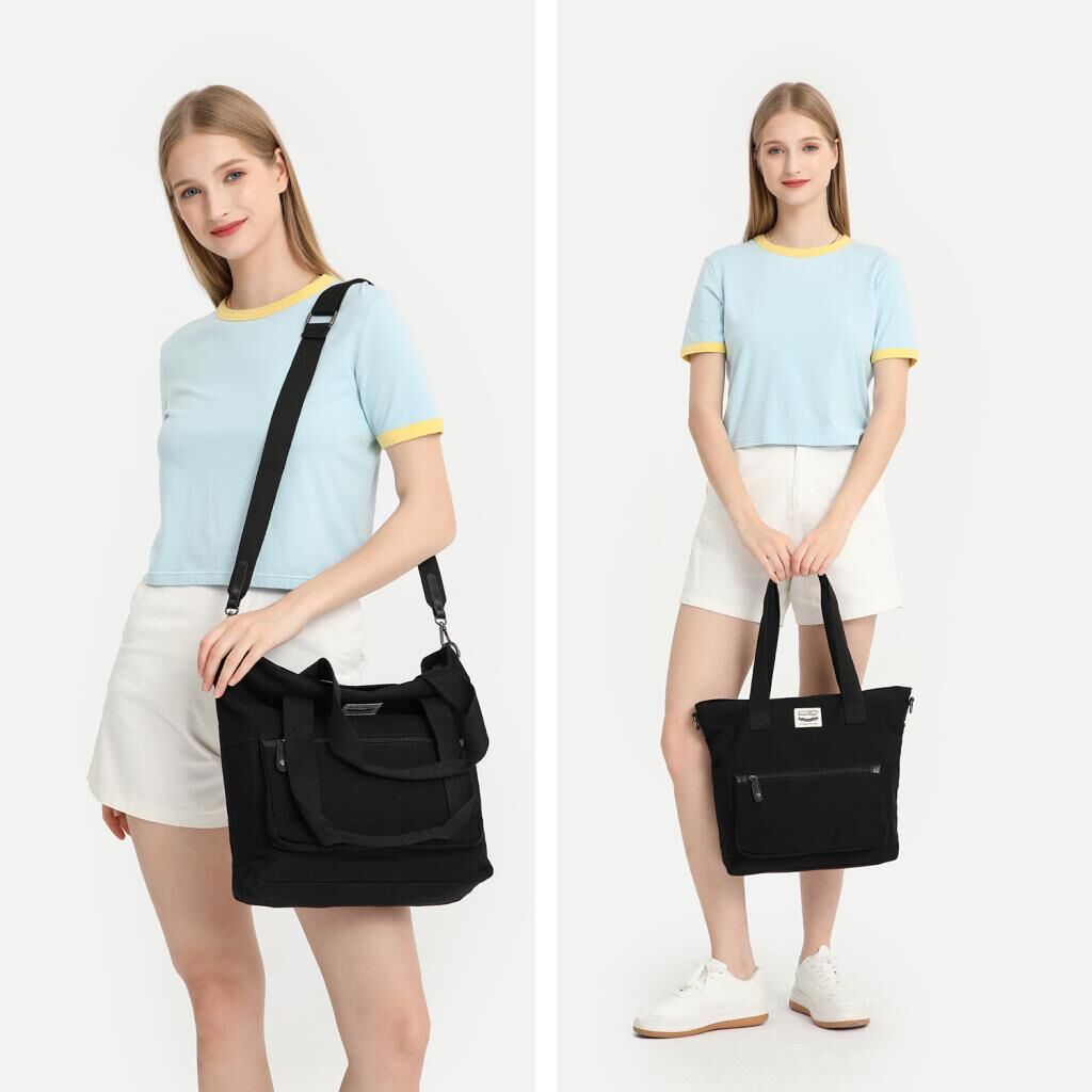 Smart Bags Exclusive Kanvas Kumaş Kadın Omuz Çantası 1308