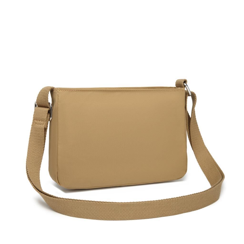 Krinkıl Kumaş Kadın Postacı Çantası Smart Bags 3270 Camel