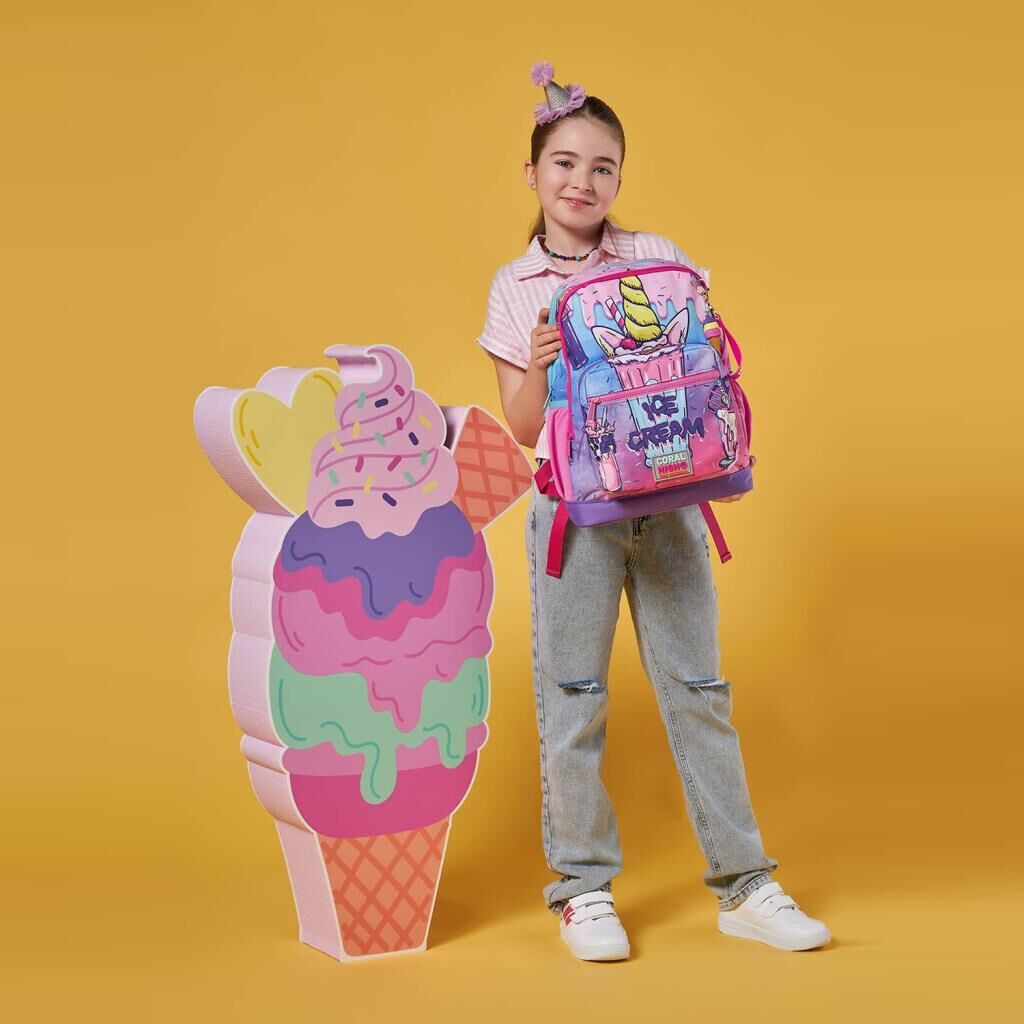 Coral High Milkshake Dondurma Büyük Boy Okul Sırt Çantası 23749