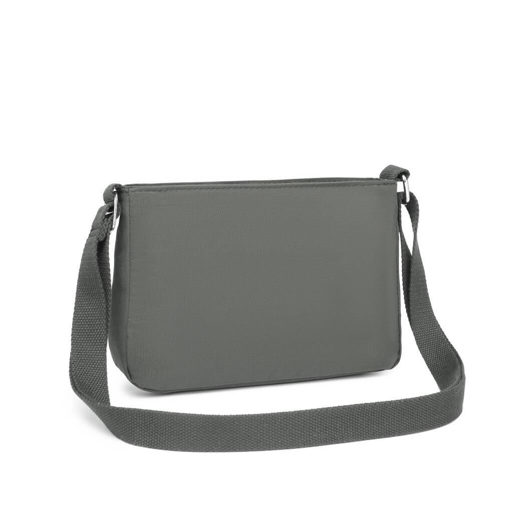 Krinkıl Kumaş Kadın Postacı Çantası Smart Bags 3270 Gri