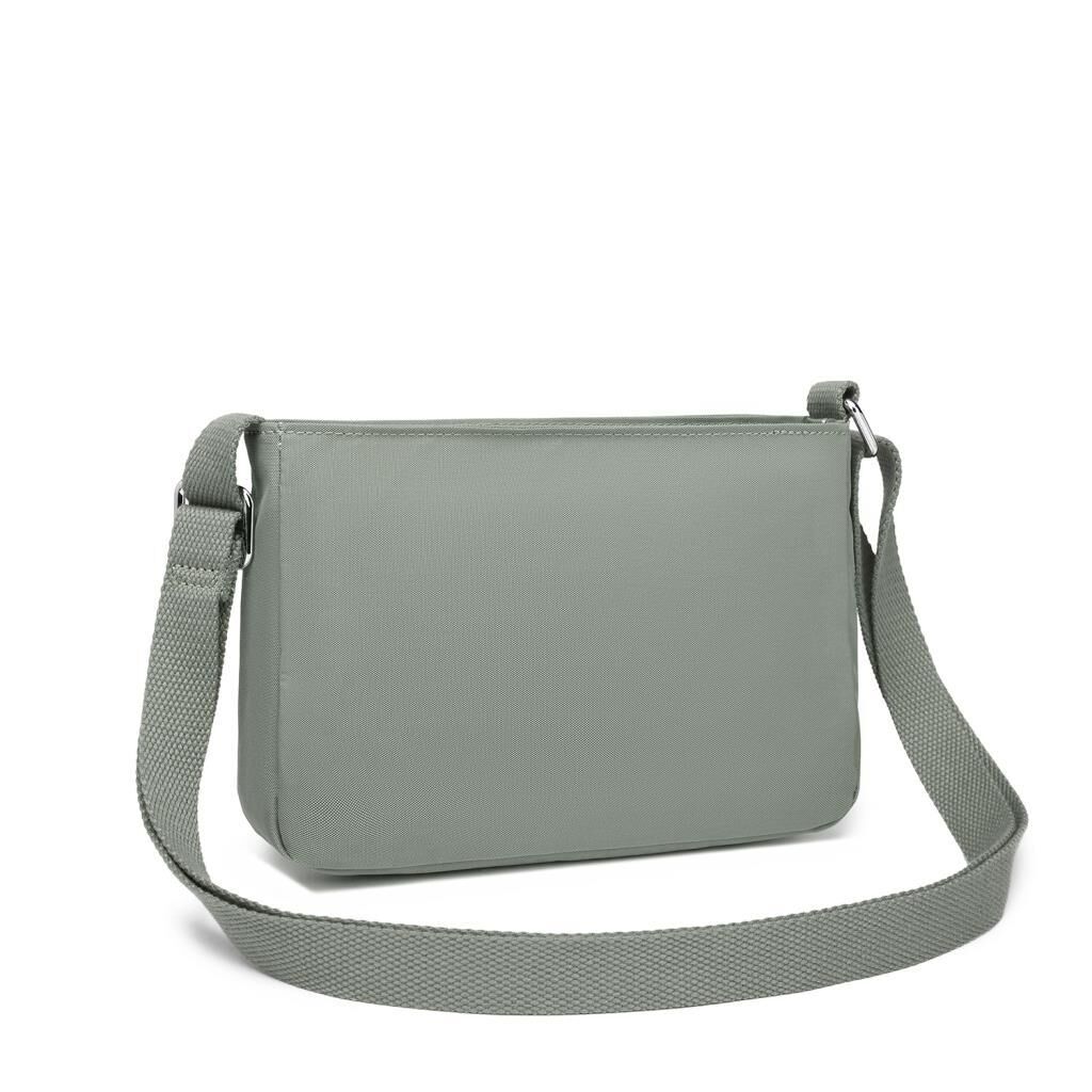 Krinkıl Kumaş Kadın Postacı Çantası Smart Bags 3270 Yeşil