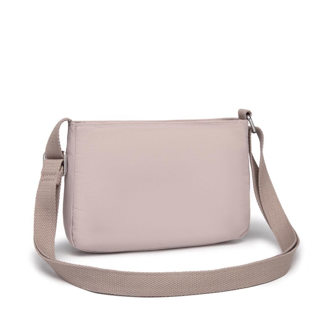 Krinkıl Kumaş Kadın Postacı Çantası Smart Bags 3270 Kum