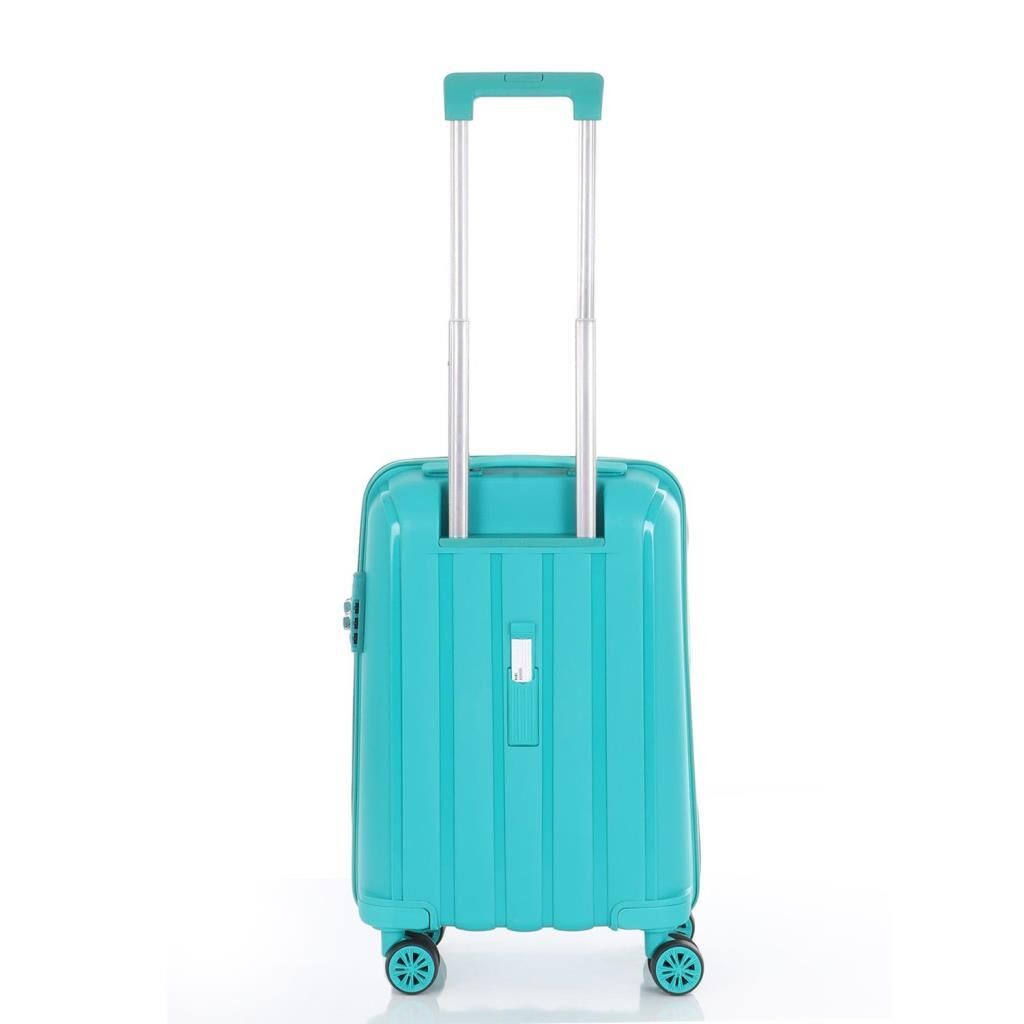 MÇS 3lü Set Kırılmaz Silikon Seyahat Valizi Bavulu V305 Cam Göbeği