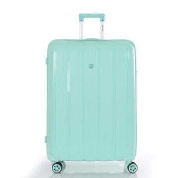MÇS 3lü Set Kırılmaz Silikon Seyahat Valizi Bavulu V305 Mint Yeşili