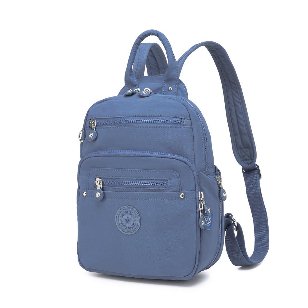 Smart Bags Küçük Boy Krinkıl Kumaş Kadın Sırt Çantası 3386