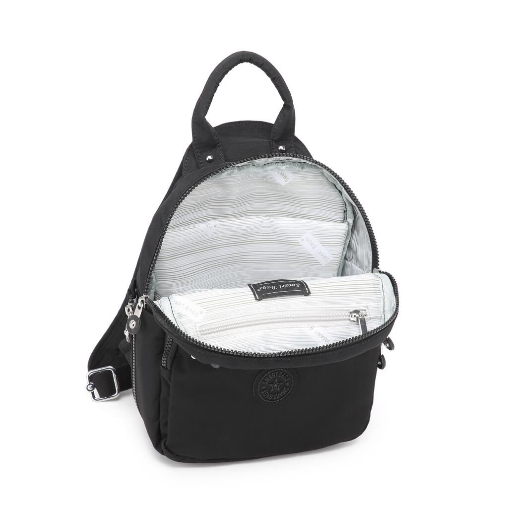 Smart Bags Küçük Boy Krinkıl Kumaş Kadın Sırt Çantası 3386