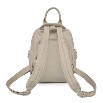 Smart Bags Küçük Boy Kadın Sırt Çantası 3386 Bej