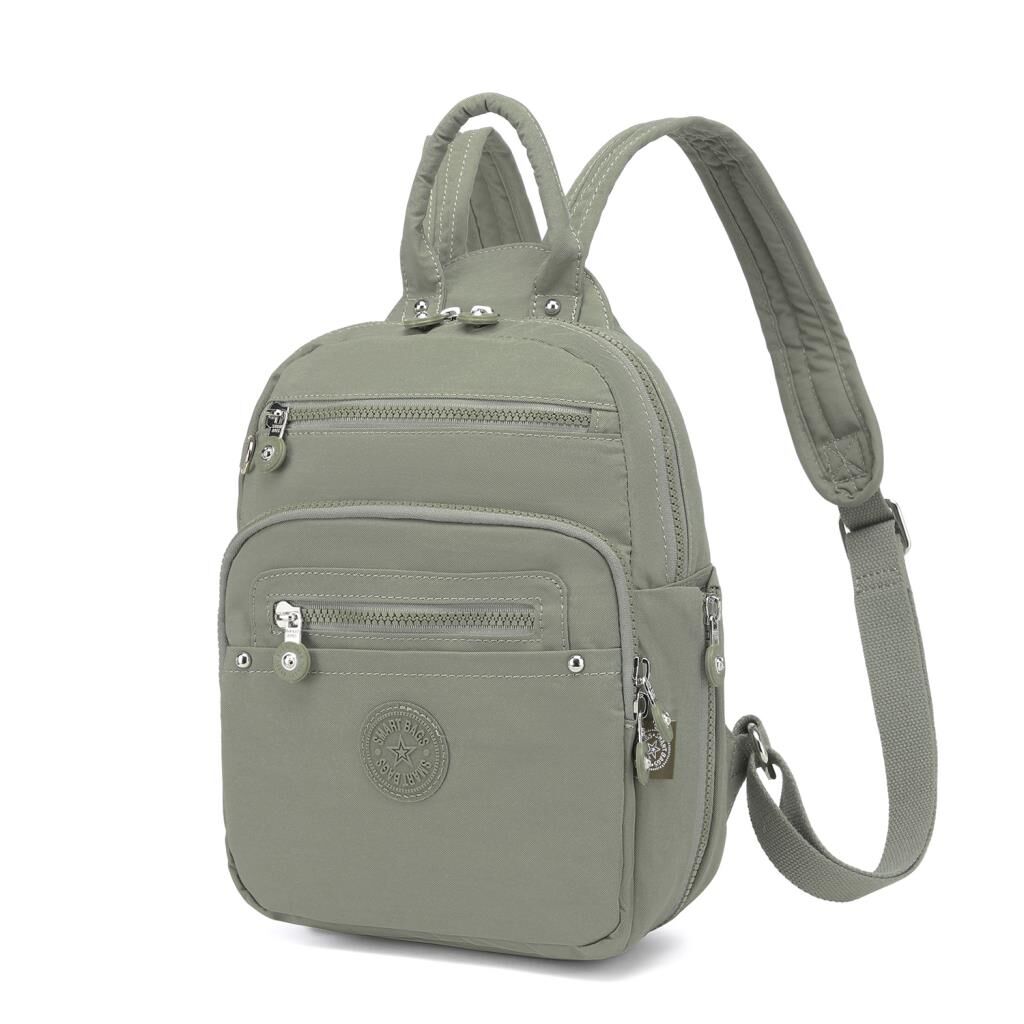 Smart Bags Küçük Boy Kadın Sırt Çantası 3386 Yeşil