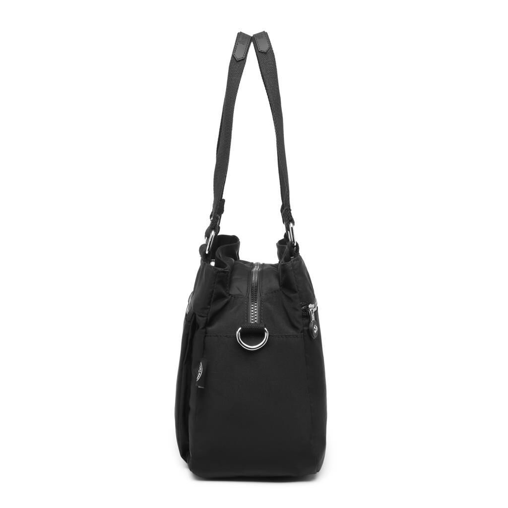 1125 Krinkıl Kumaş Bayan Omuz Çantası Smart Bags Lacivert