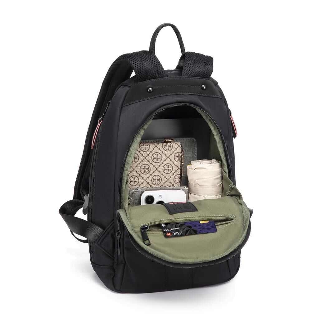 21K Barcelona Özel Kumaş Orta Boy Kadın Sırt Çantası 3266