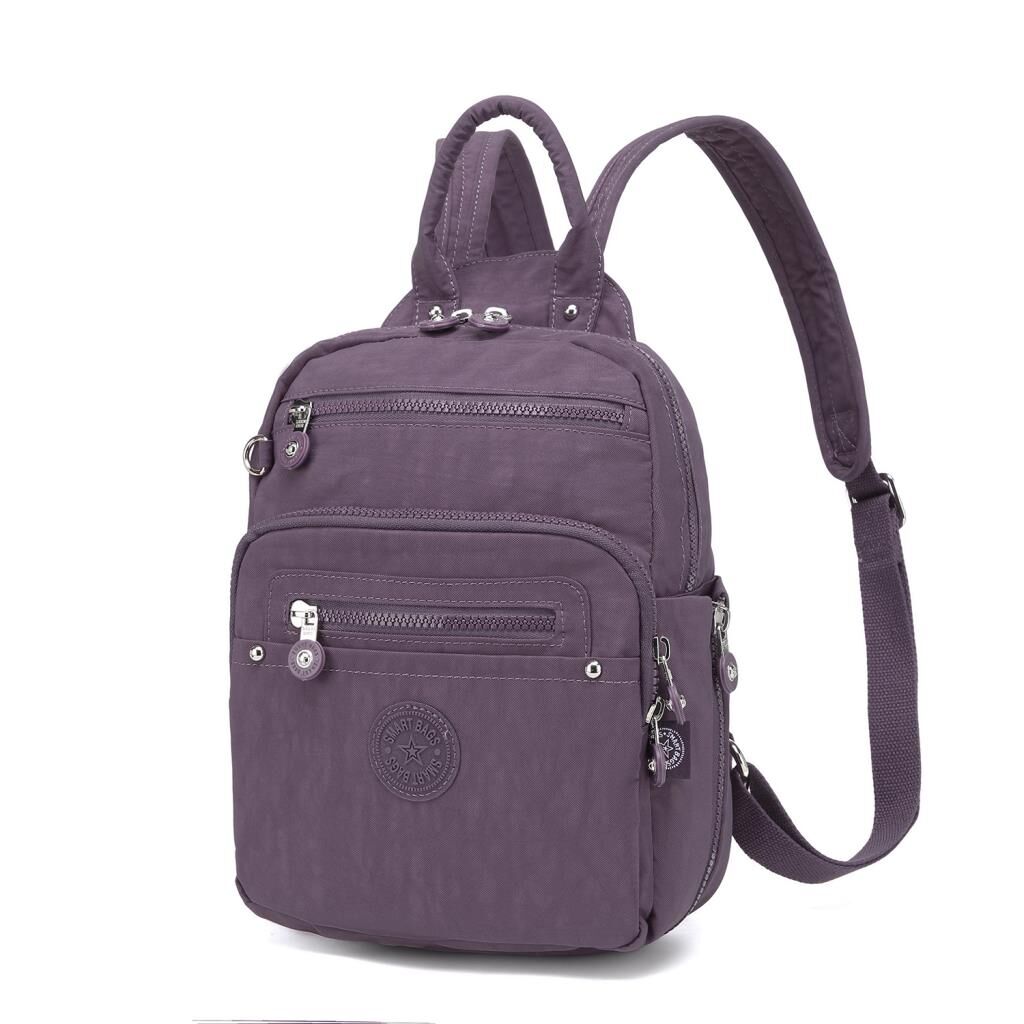 Smart Bags Küçük Boy Kadın Sırt Çantası 3386 Mürdüm