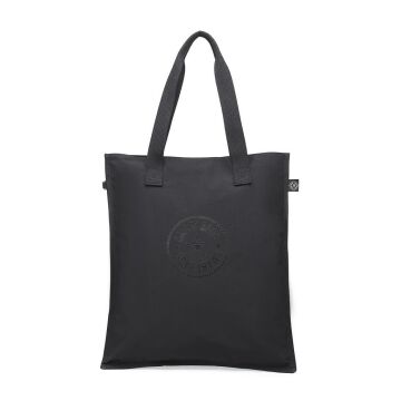 Smart Bags Büyük Boy Omuz Kadın Çantası Krinkıl Kumaş 3076 Siyah